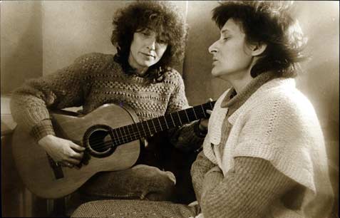 Марина Гершенович и Ирина Бирюк, г.Бийск, 1992 год